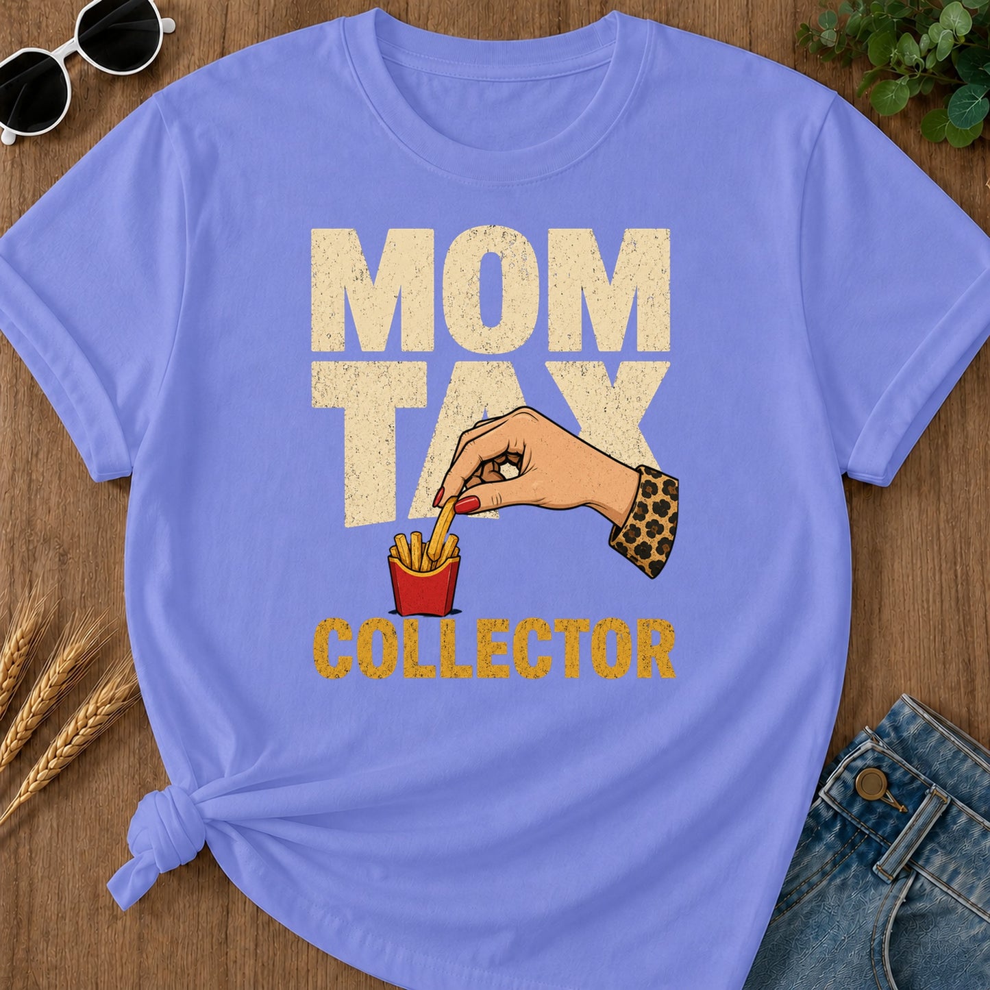 Tshirt Design 06 112 T-Shirt - Flo Blue