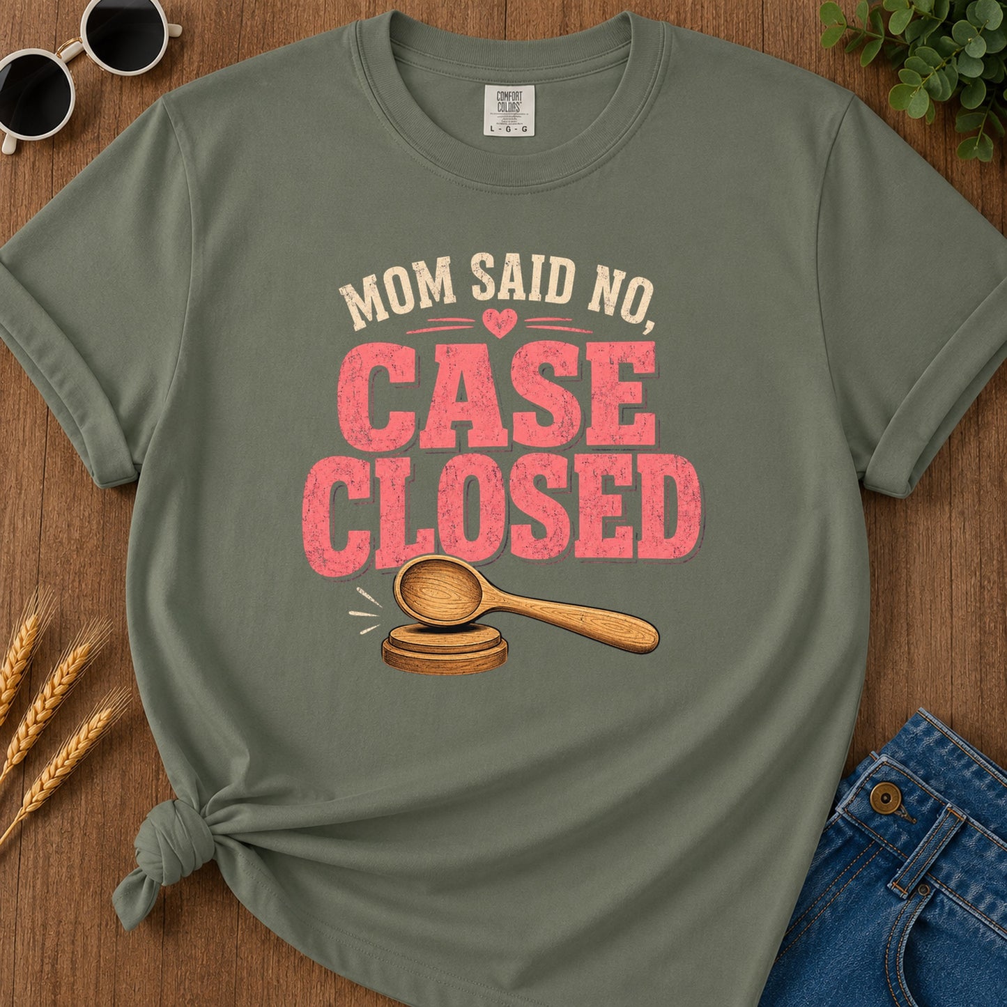 Tshirt Design 06 121 27 T-Shirt - Moss
