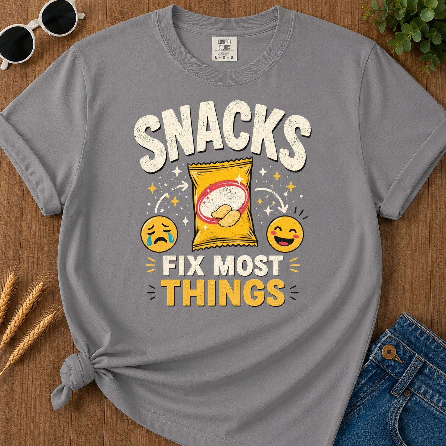 Tshirt Design 06 123 T-Shirt - Grey
