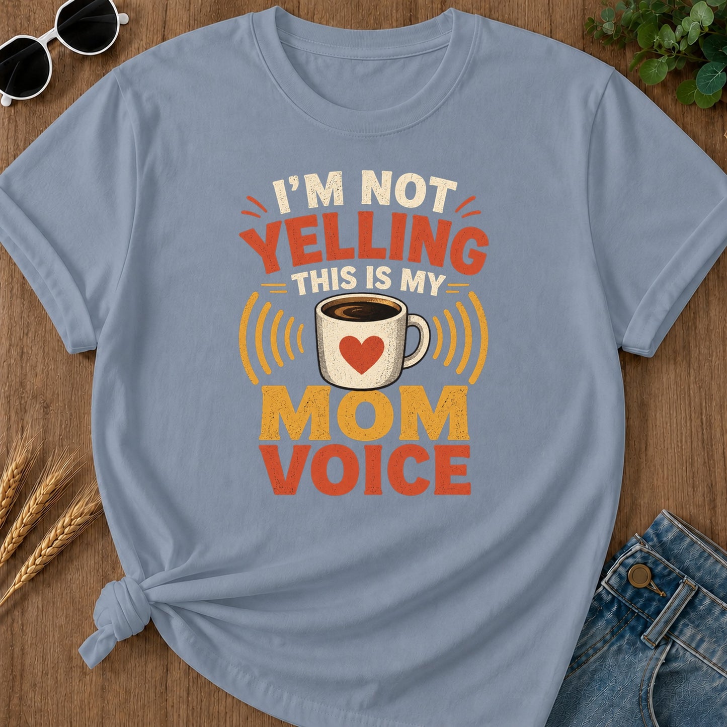 Tshirt Design 06 126 T-Shirt - Blue Jean