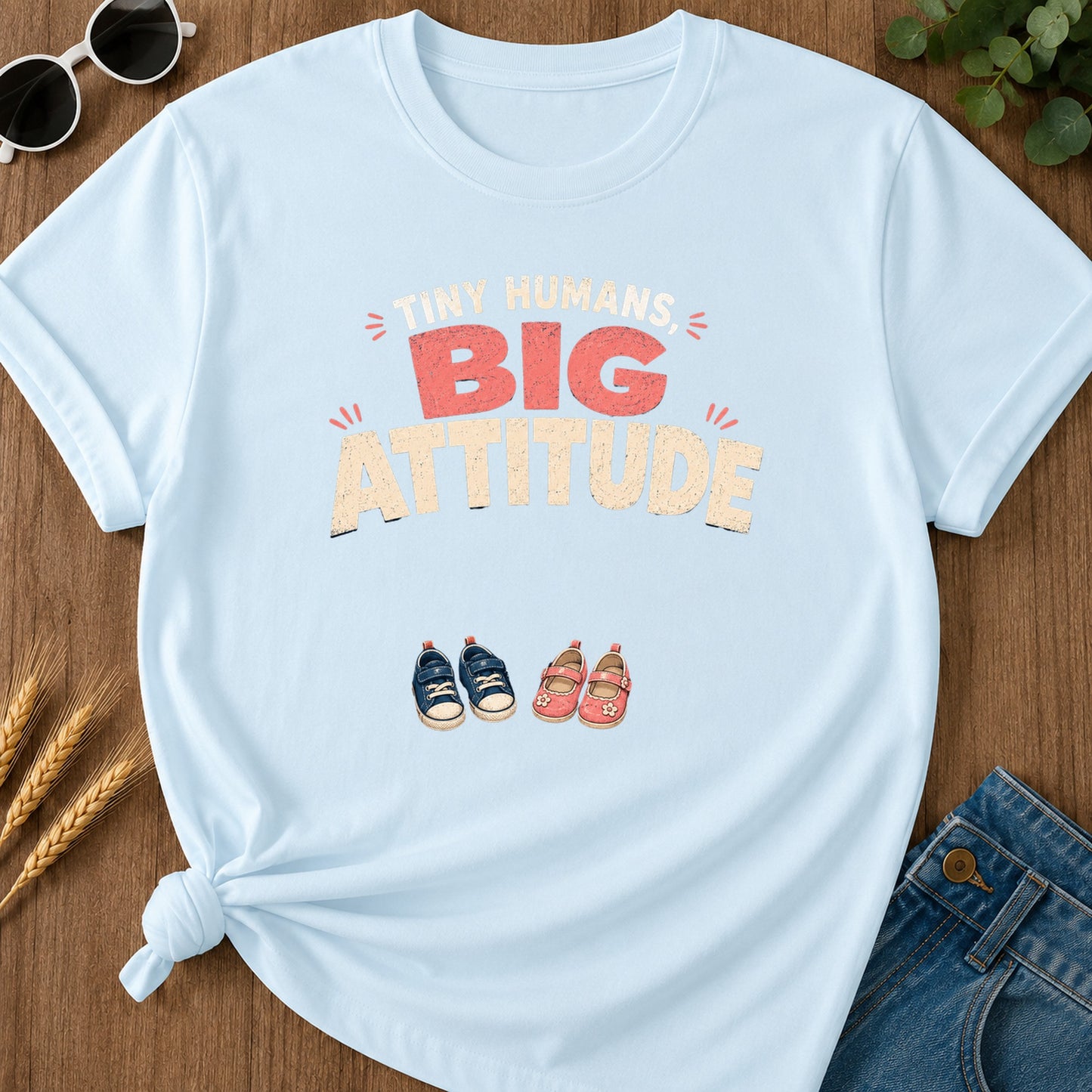 Tshirt Design 06 129 Ians T-Shirt - Chambray