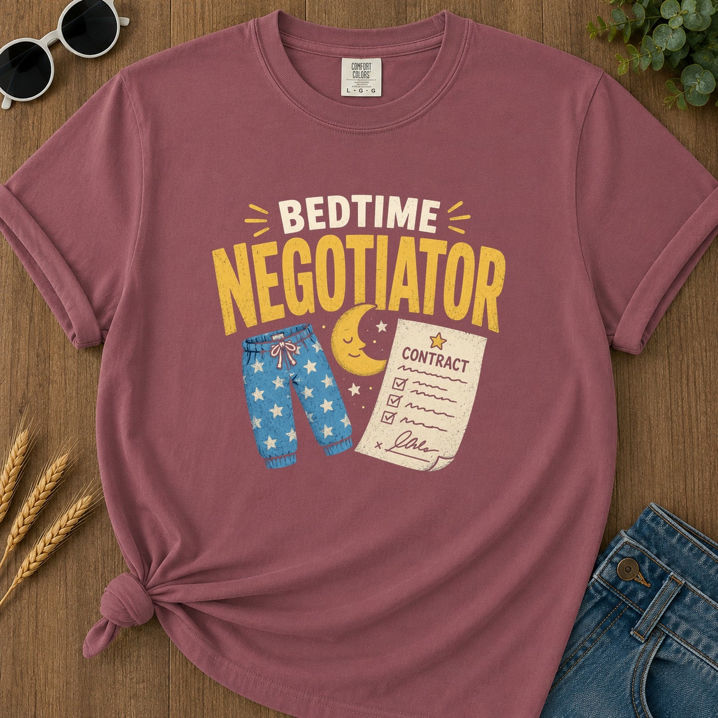 Tshirt Design 06 132 Contract T-Shirt - Brick