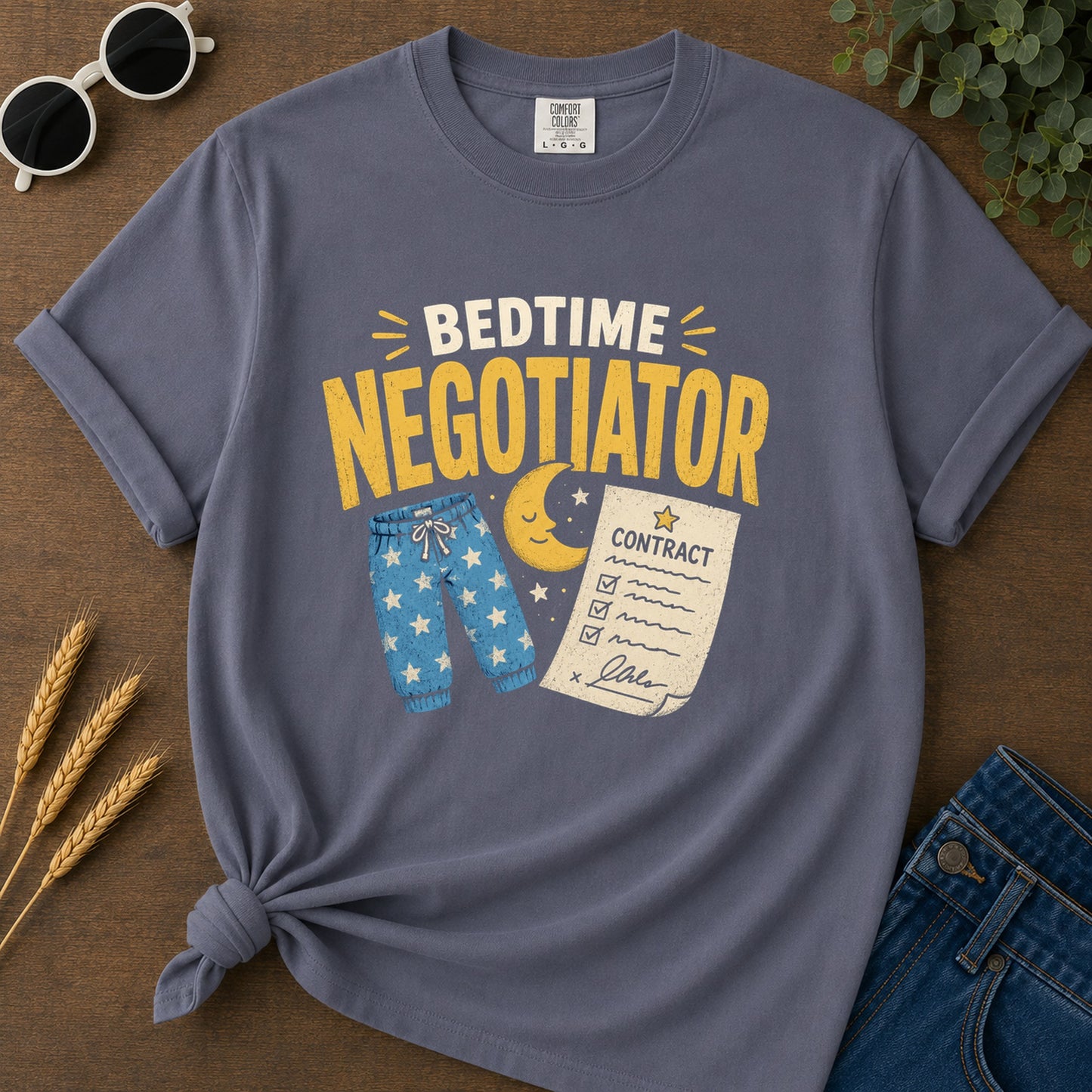 Tshirt Design 06 132 Contract T-Shirt - Navy