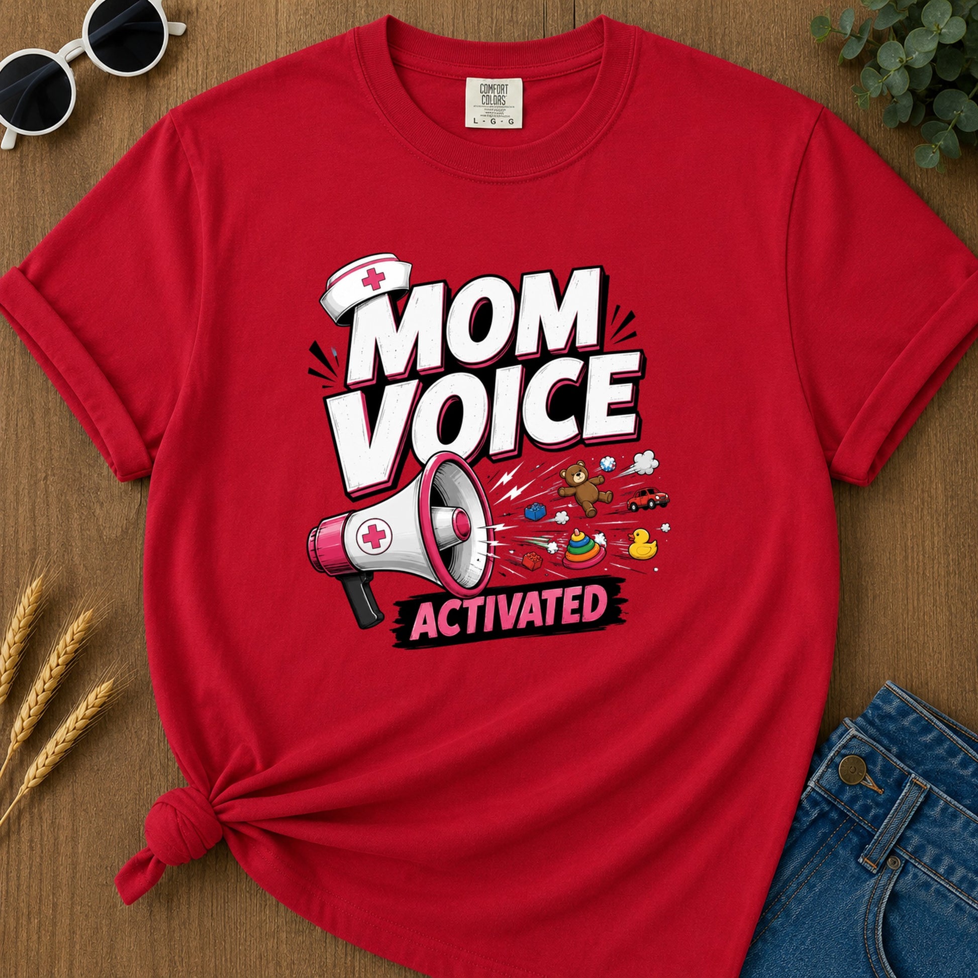 Tshirt Design 06 138 Activated T-Shirt - Red