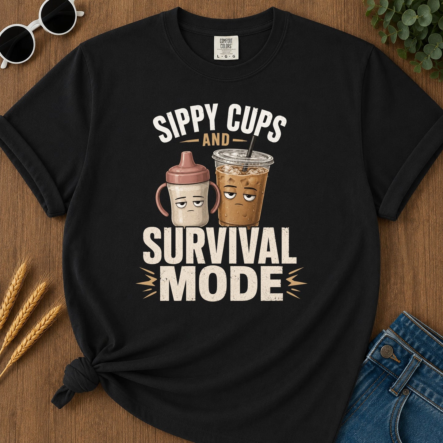 Tshirt Design 06 143 And T-Shirt - Black