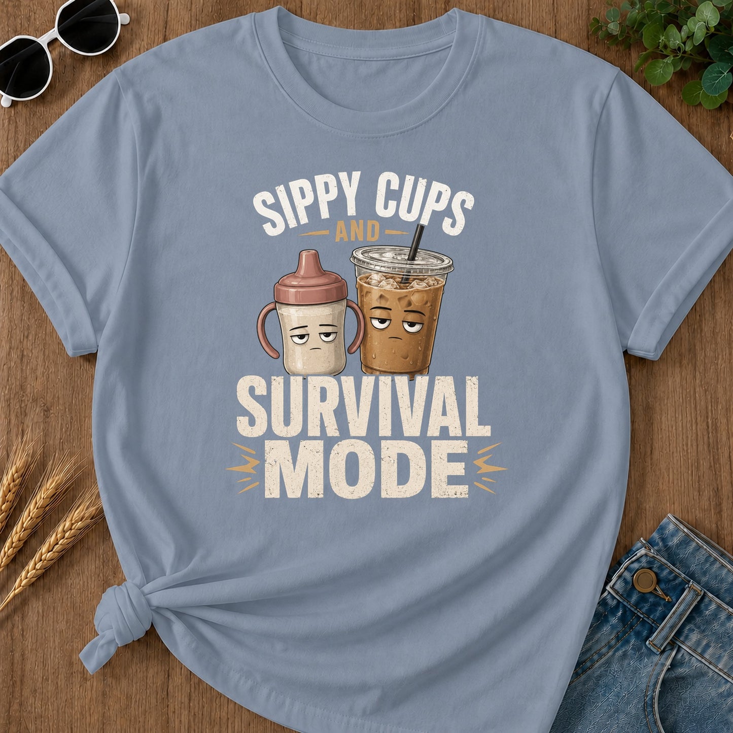Tshirt Design 06 143 And T-Shirt - Blue Jean