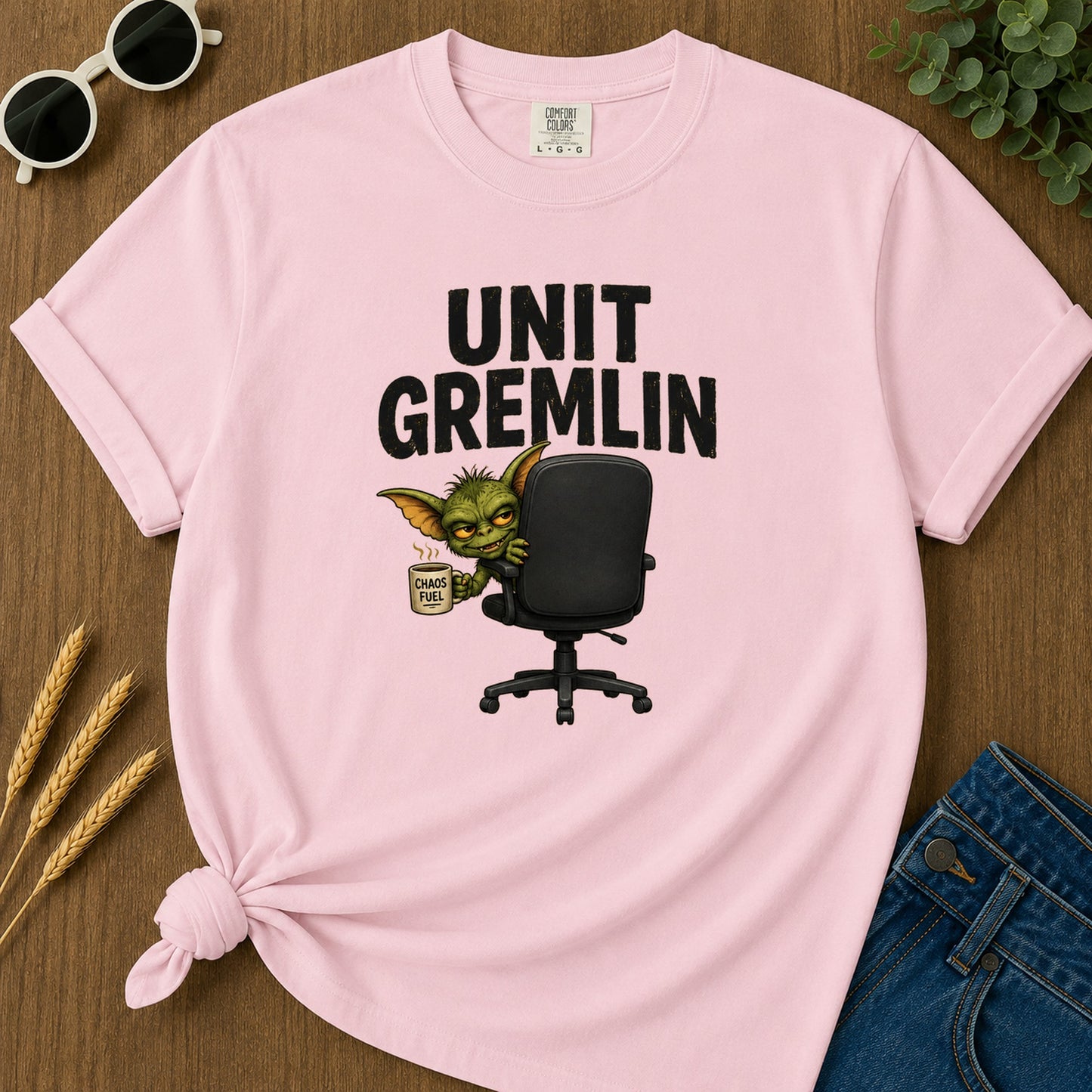 Unit Gremlin T-Shirt - Blossom