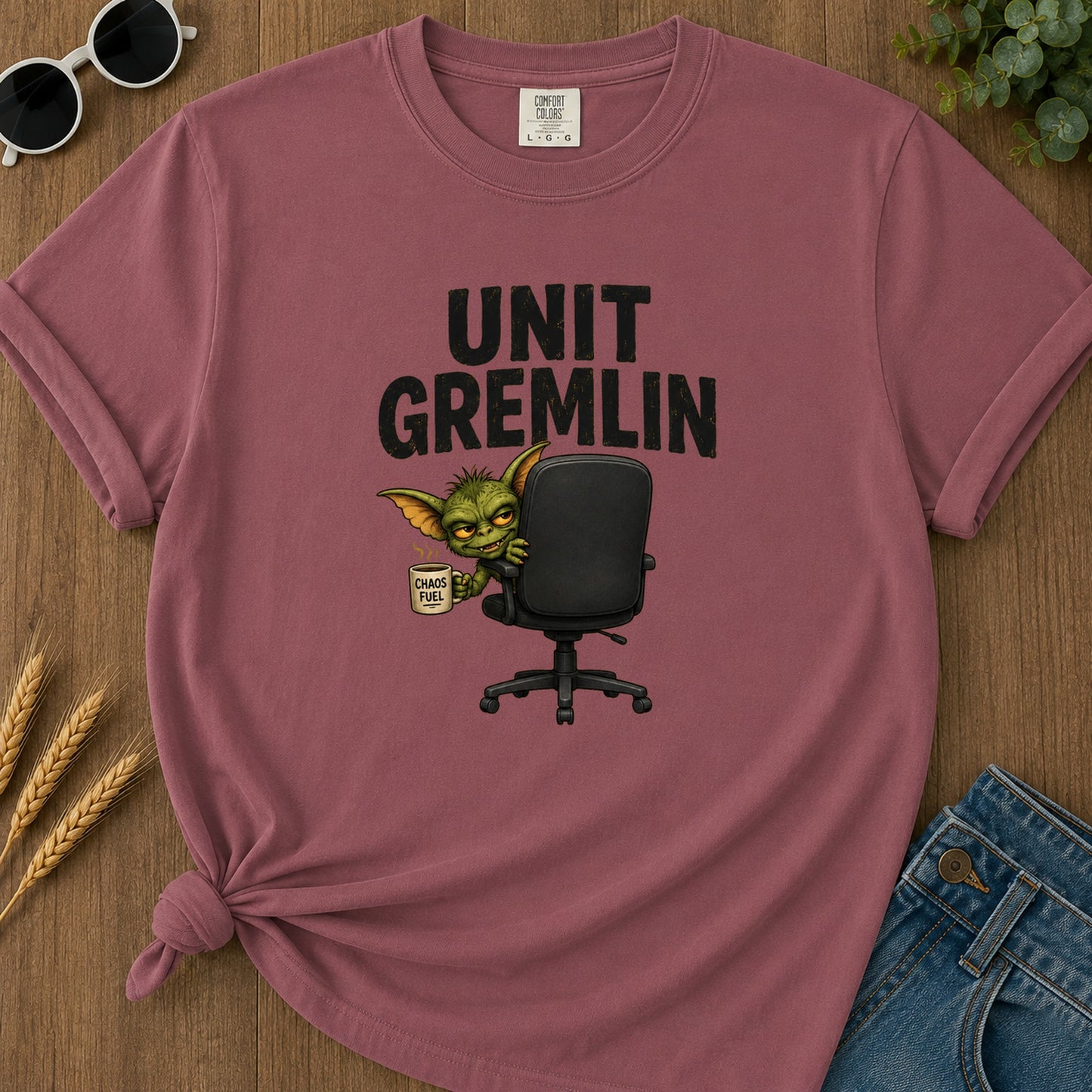 Unit Gremlin T-Shirt - Brick