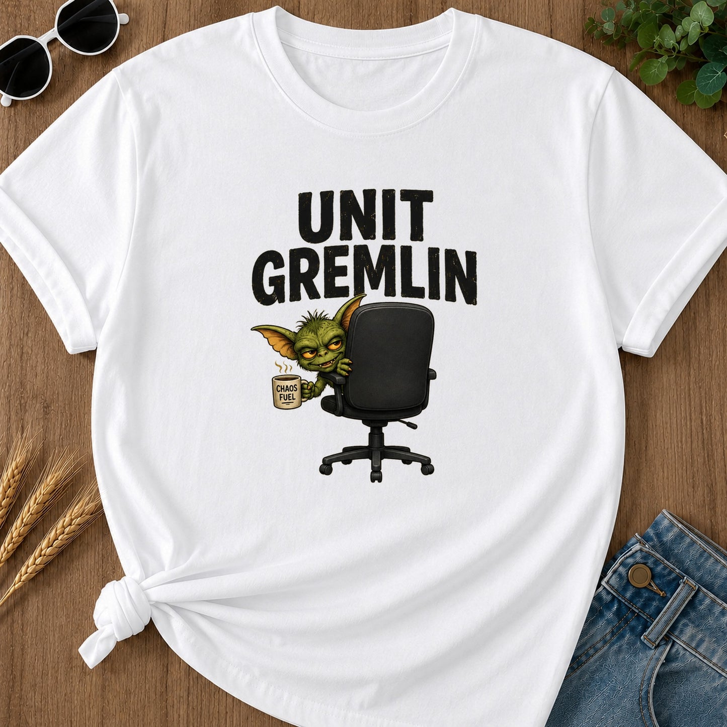 Unit Gremlin T-Shirt - White