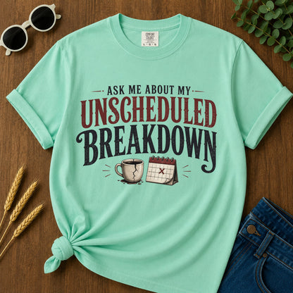 Unscheduled Breakdown T-Shirt - Island Reef