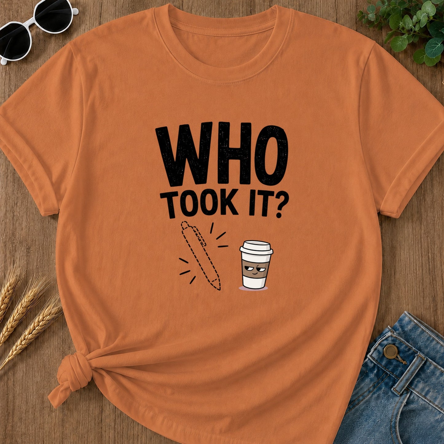 Who Took It T-Shirt - Yam