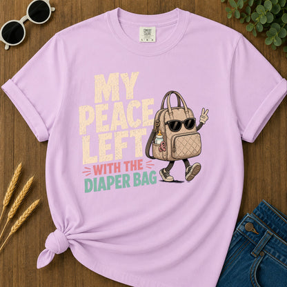 With The Ere Bag T-Shirt - Orchid