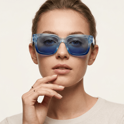 ZyraNox | Polarized Square Sunglasses – UV400 Frame Unisex - RAYZORA